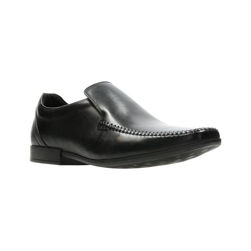 Clarks Seam Shoe Black - Shoe Online
